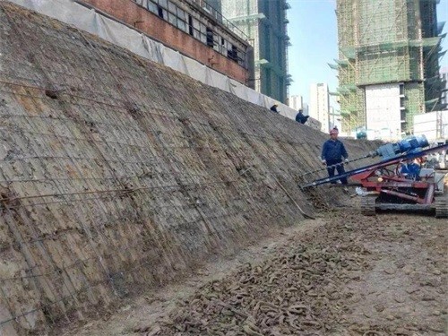 茂南建筑边坡支护